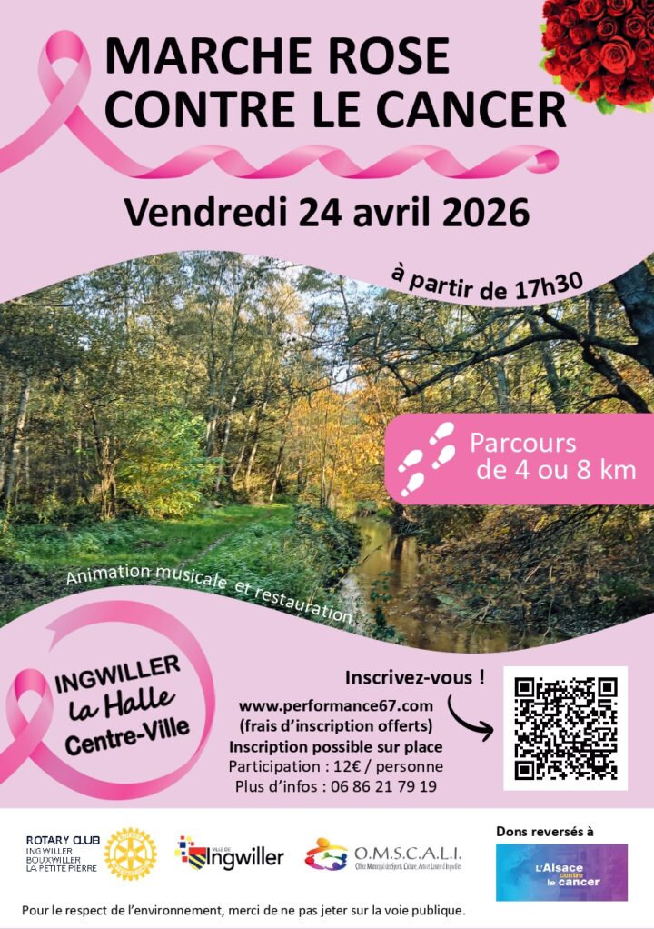 Marche rose contre le cancer