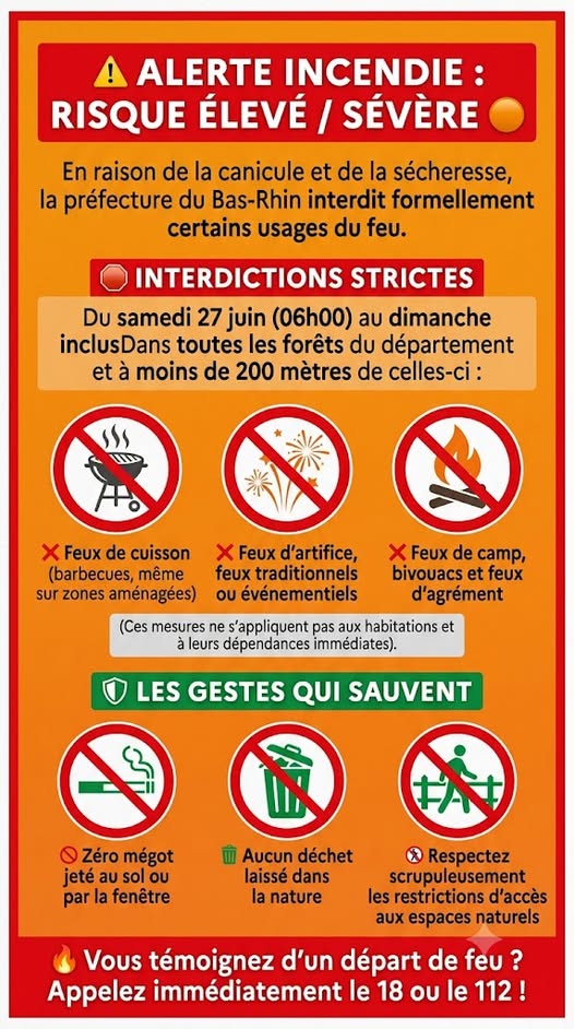 Alerte incendie