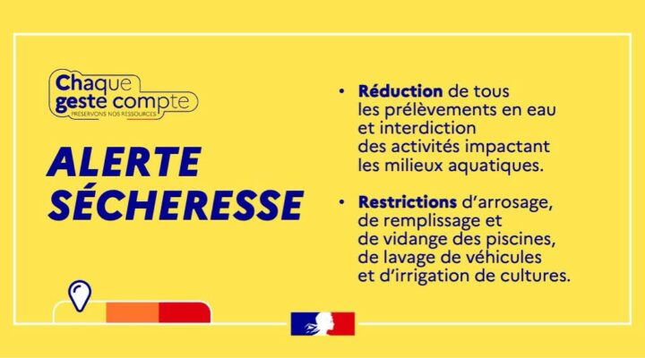 Alerte sécheresse